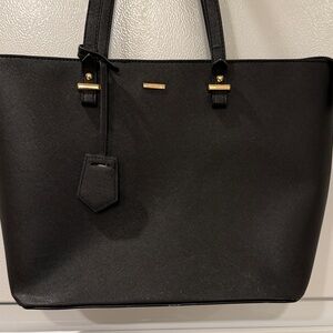 Lovevook Tote Bag with Gold Accents